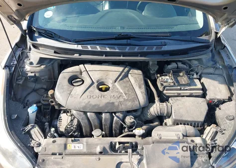 2013 Hyundai Elantra Limited из США, поврежденный, VIN 5NPDH4AE4DH359176